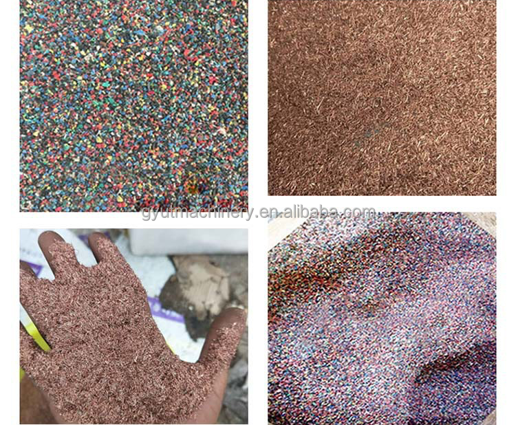 Support Single-Phase Cable Grinder Machine for Recycling Material Waste Copper Wire Cable