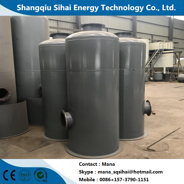 8-10Tons Daily Capacity Waste Tire Pyrolysis Machine 2200*6600mm
