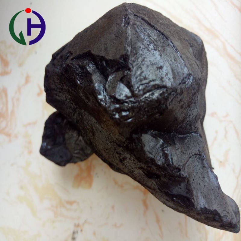 Dark Solid Lumps Hard Pitch Powder High Density 130 - 138℃ Soften Point