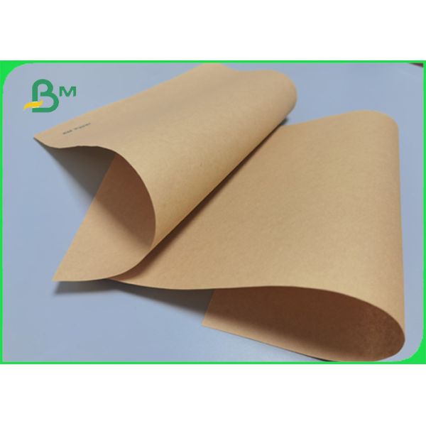 Small Roll Packaging Paper 60gsm 80gsm Brown Craft Paper With 25kg/ Roll 
