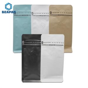 China Bottom Gusset Matte Finished 750g Packaging Coffee Bags wholesale