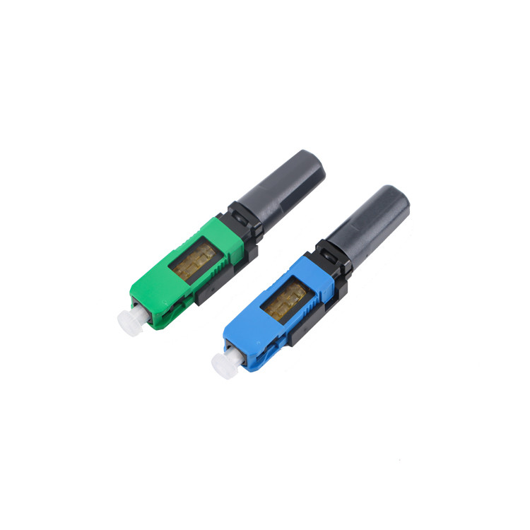 FTTH Field Fibre Optical Connector SC / UPC SC5203 Green Blue