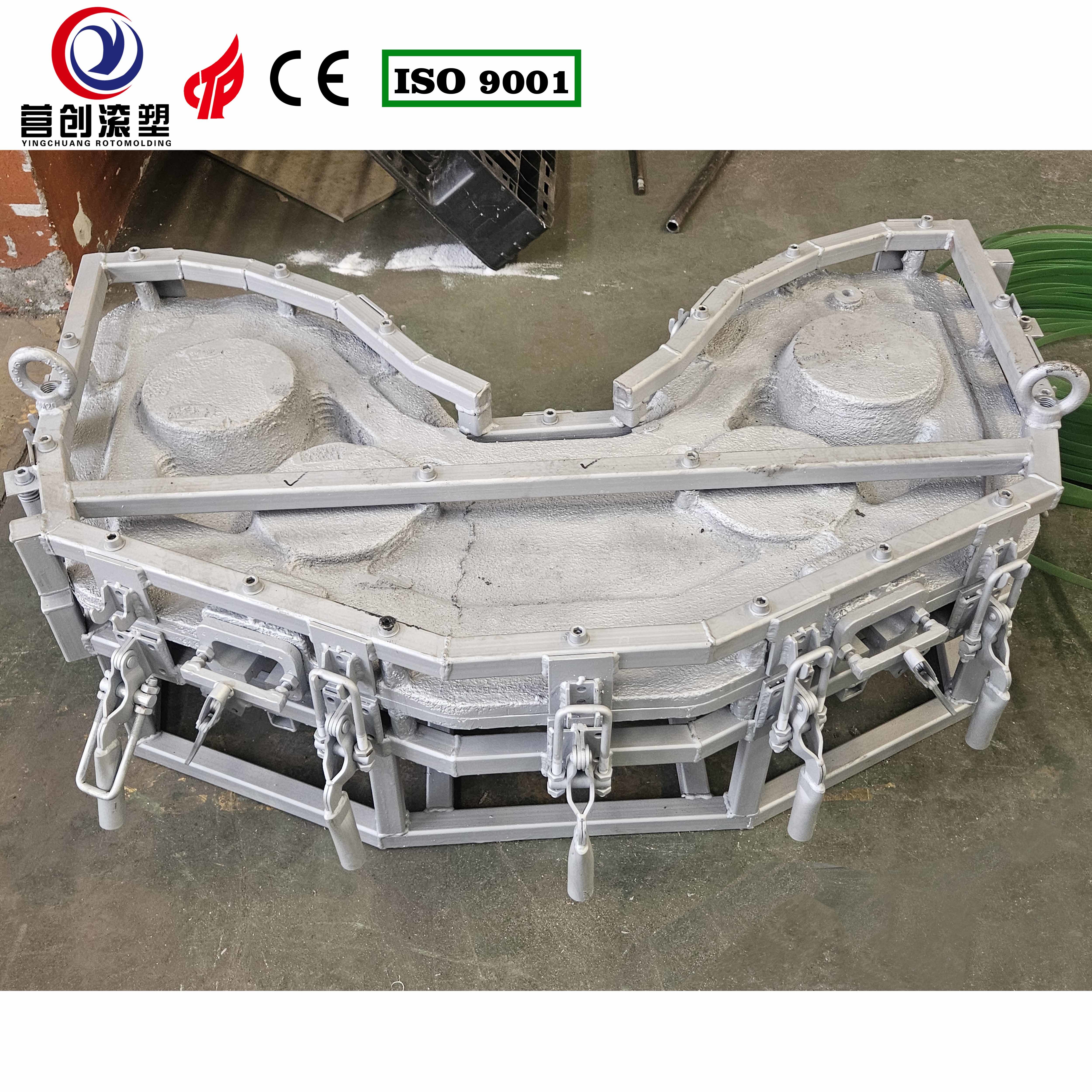 Customized Rotational Molding Pickup truck toolbox aluminum mold for Customer Requirements