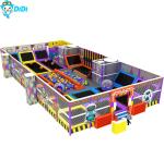 Popular Kids Indoor Playground Equipment Soft Play Trampoline Park Space