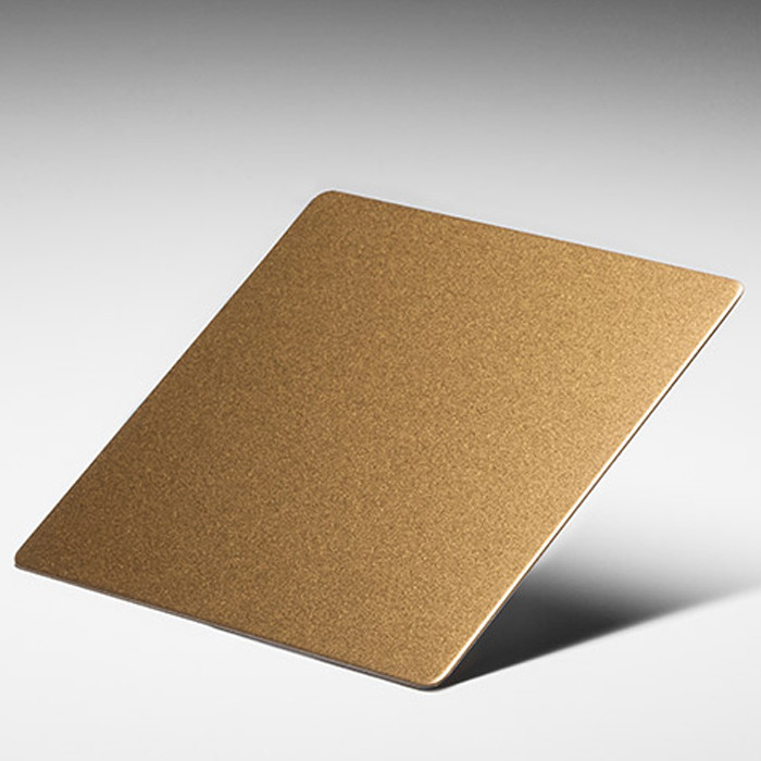 904L Gold PVD Stainless Steel Sheet Prime Plates 201 316 430 4 x 8 Color Plated