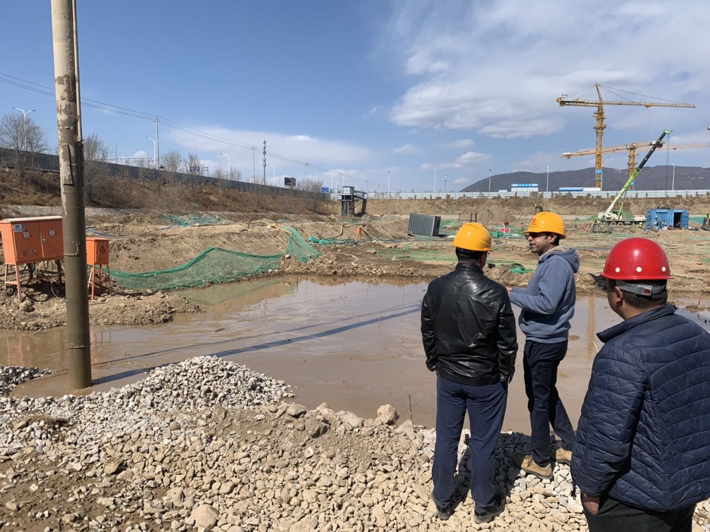 High Power 260 KW Vibroflotation Device / Compacted Pile Equipment