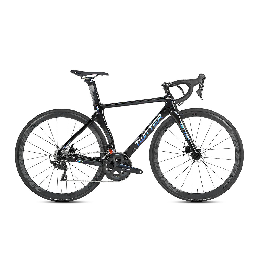 Disc Brake T800 Carbon Fiber Road Bike SHIMANO 105 R7000-22 Speed