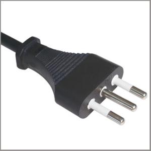 China Italianpower cord with 3-pin plug IMQ certified wholesale