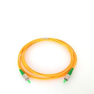 China Simplex PVC G652D Fc/Apc Connector Fiber Optic Patch Cord wholesale