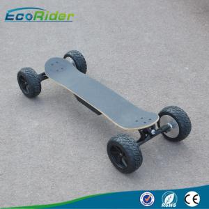 China Fat Tire Fast Speed 4 Wheel Skateboard / Off Road Electric Skateboard For Adult wholesale