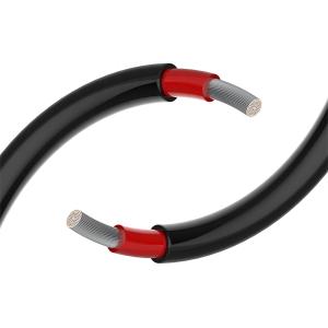 China Multiscene Red Photovoltaic Solar Cable Rainproof Alkaline Resistant wholesale