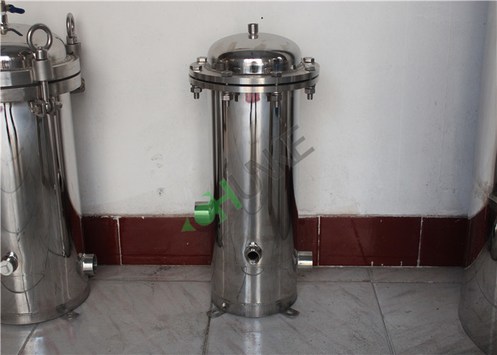 Φ230×410 SS304 Cartridge Filter Housing Capacity 500L-200000L