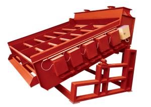 China Steel 200mm Mining Vibrating Sieve Energy Saving wholesale