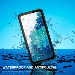 China Anti Slip Waterproof Phone Case Full Body Closure Shockproof Edges For Samsung Galaxy S21 wholesale