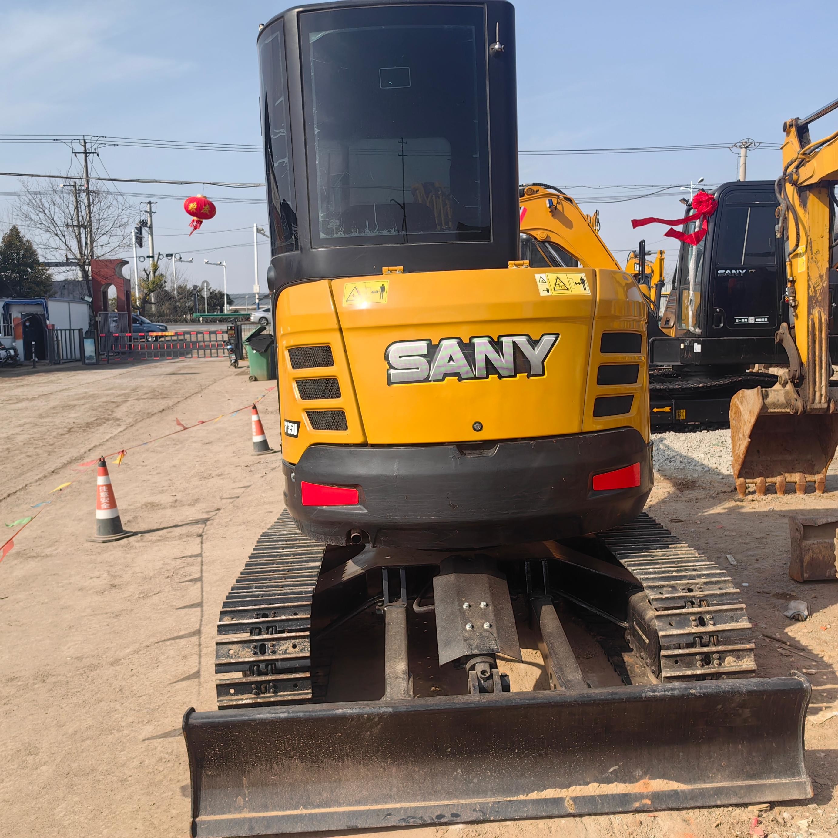 Original Brand Used Sany 35U Mini Crawler Excavator 0.12m³ Bucket Capacity