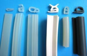 China Custom Silicone Rubber Sealing Strips Oven Door Gasket , Durometer Shore 40-80A wholesale
