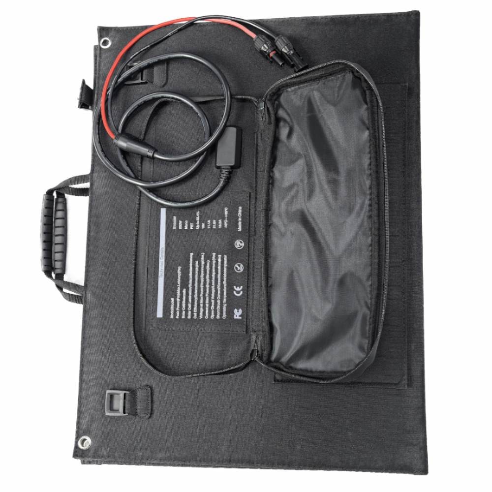 XT60 Output Type Solar Energy Rucksack , Waterproof Solar Panel Backpack