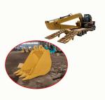 Five Teeth Excavator Mining Bucket for excavator long reach boom arm With