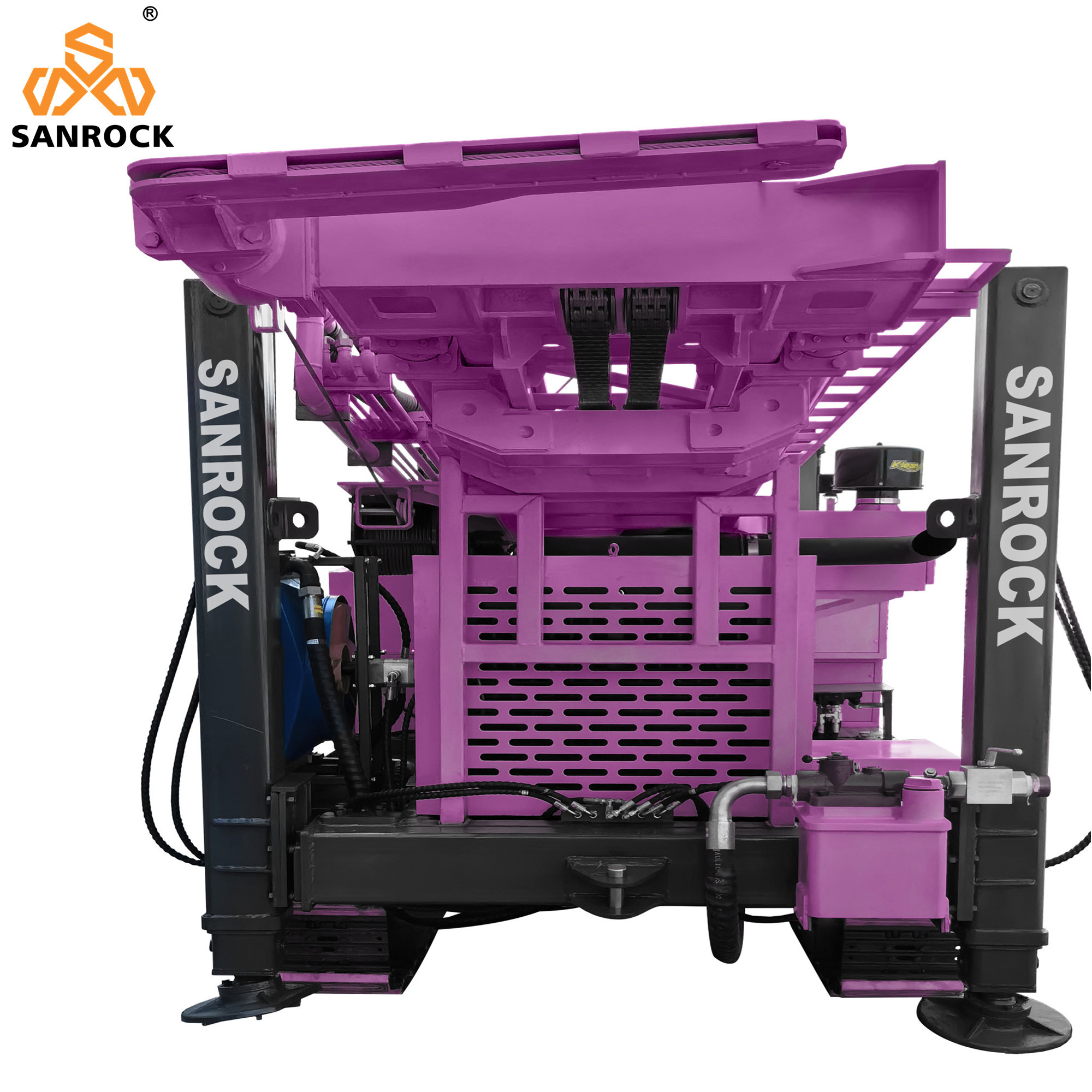 Multifunctional Water Well Drilling Rig Hydraulic Crawler Water Well Drilling Machine