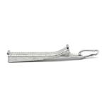Stainless Steel 201 Fiber Joint Anchor Cable Clamp Arc Clip Wedge Type
