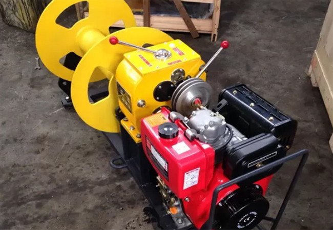 50kn Cable Pulling Winch for Power Line Construction BJJM5Q