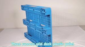 China mixed single face hdpe plastic pallet price 1200x1000mm wholesale