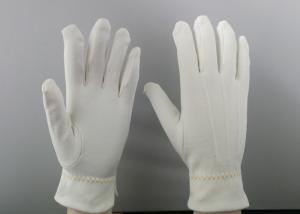 China Ecological Textile Fabric Marching Band Gloves Comfortable Hand Feeling wholesale