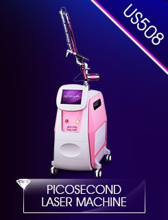 Picosecond Laser Tattoo Removal Equipment , Nd Yag Laser Equipment High Energy