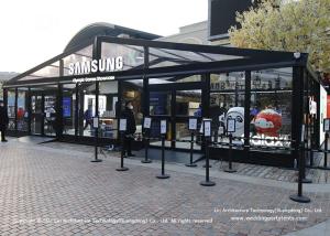 China Samsung Temporary Exhibition Hall outdoor Transparent Tent For 2022 Olympic Winter Games wholesale