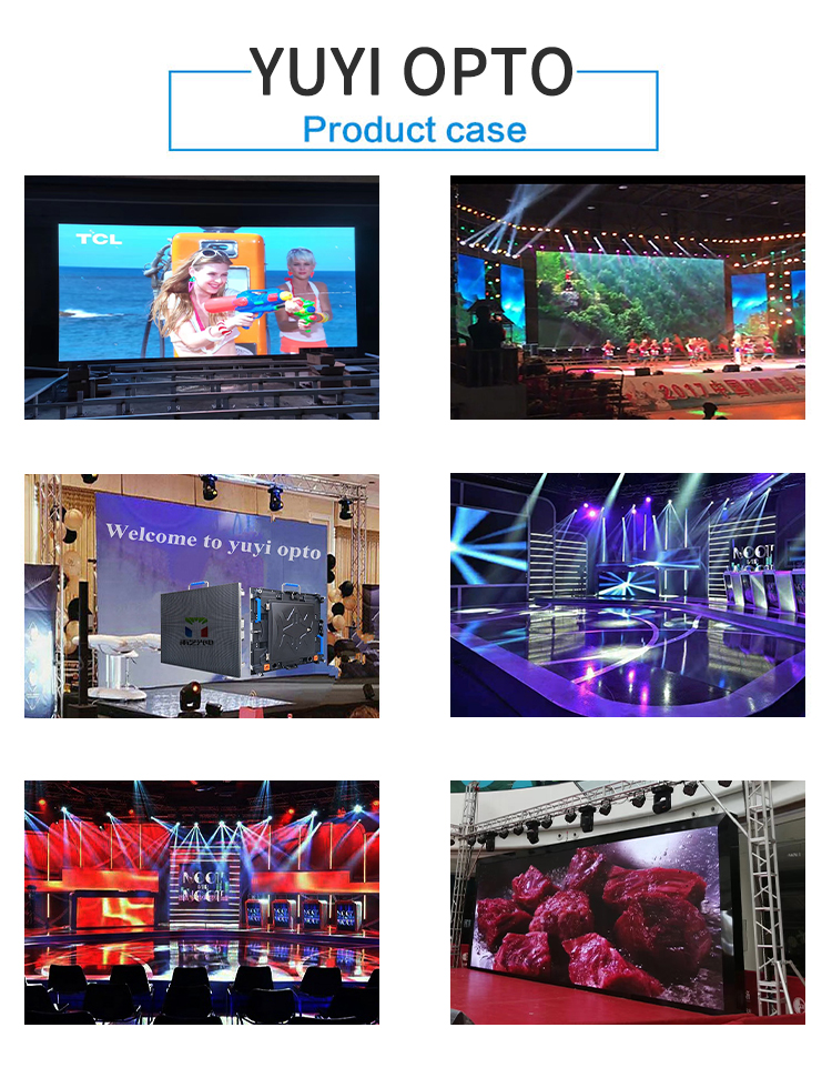 High Definition Rental LED Video Wall P3.91 P4.81 Indoor LED Screen Panel For Nightclub