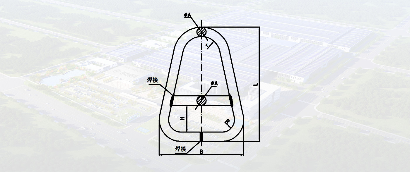 SLR137-ALL OY TRIANGLE RING FOR WEB SLING