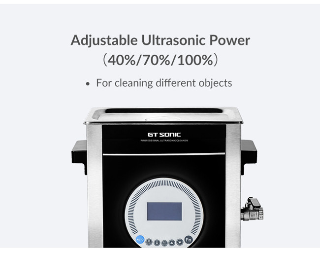 Laboratory Ultrasonic Engine Cleaner ABS SUS304 Material 6L 45/65kHz Low Noise