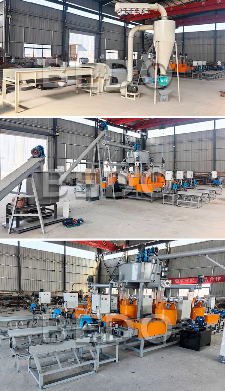 BEDO Wood Sawdust Pallet Block Making Machine 380V 4.8*0.78*1.32m