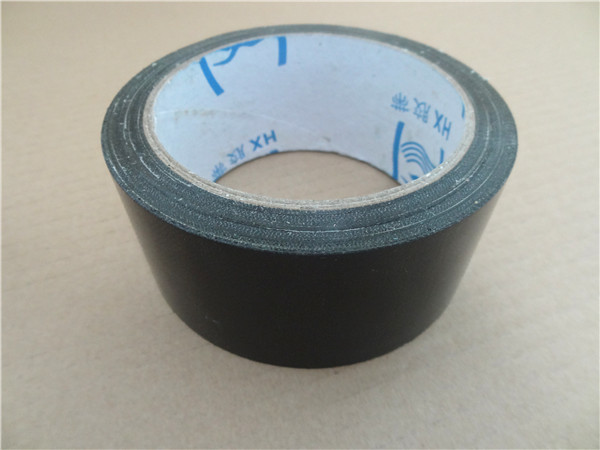 Multi Coloured Cloth Duct Tape 280mic , Black Cloth Adhesive Tape Carpet Edge Sealing