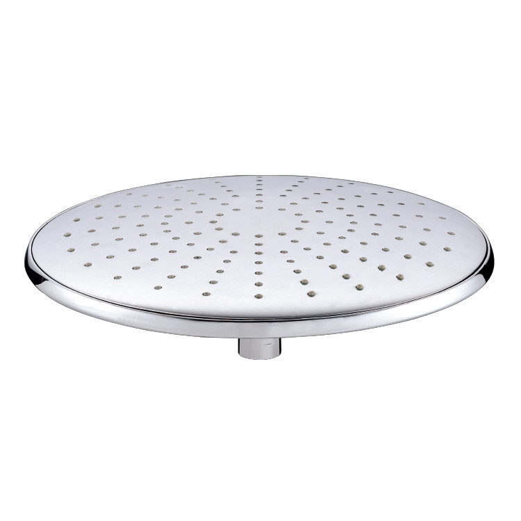 Fixed Support Type Bathroom Showers Classic Round Design Hot And Cold Water Function ABS Plastic Material