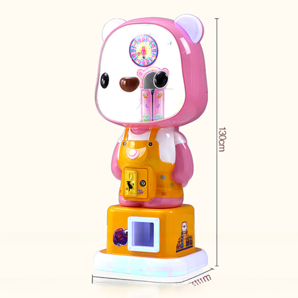 Amusement Coin Operated Prize Out Gifts Toys Gashapon Capsule Balls Game Machine For Kids