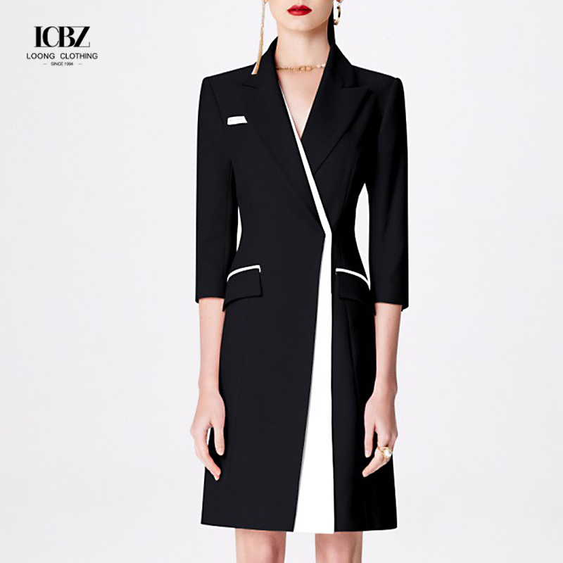 White Ladies Formal Office Skirt Wear Lady Work Wear Women Formal Suits Plus Size