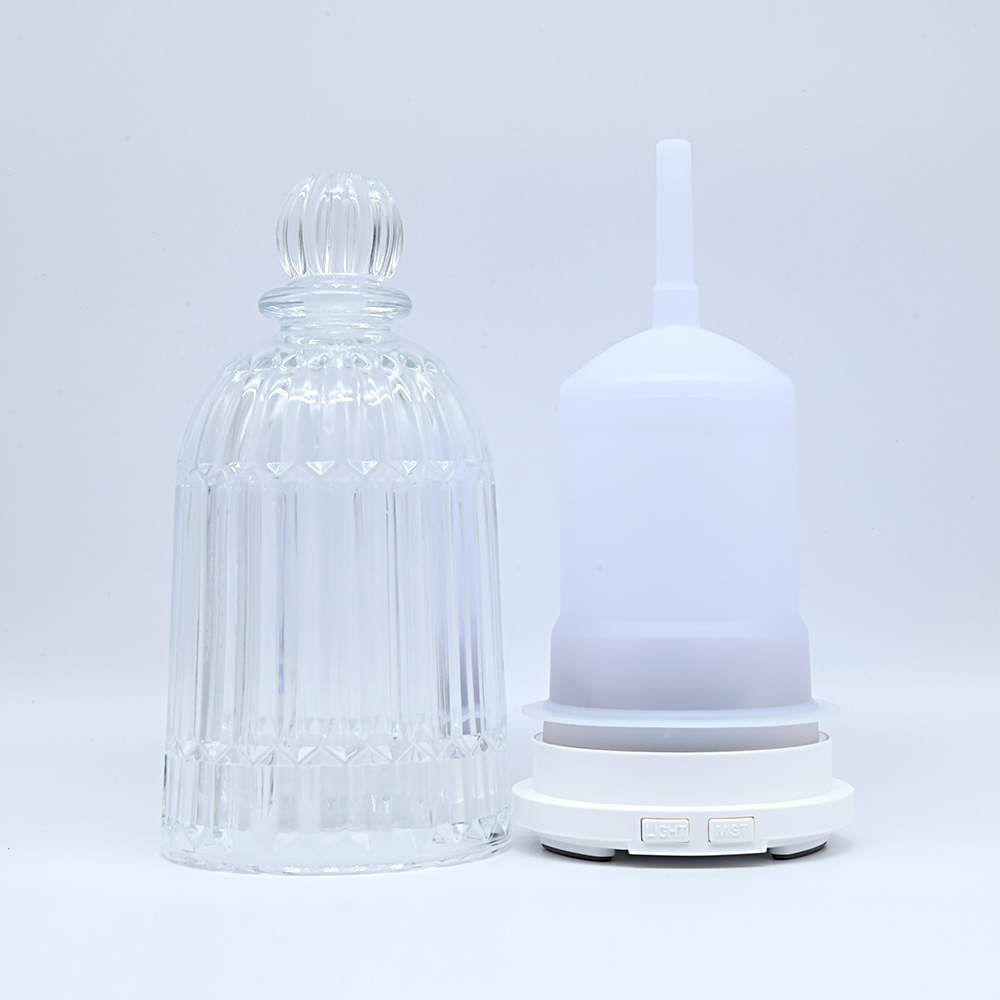 HOMEFISH OEM Dropshipping Multicolored 120ml Glass Humidifier Essential Oil Diffuseur Scent Diffuser Machine