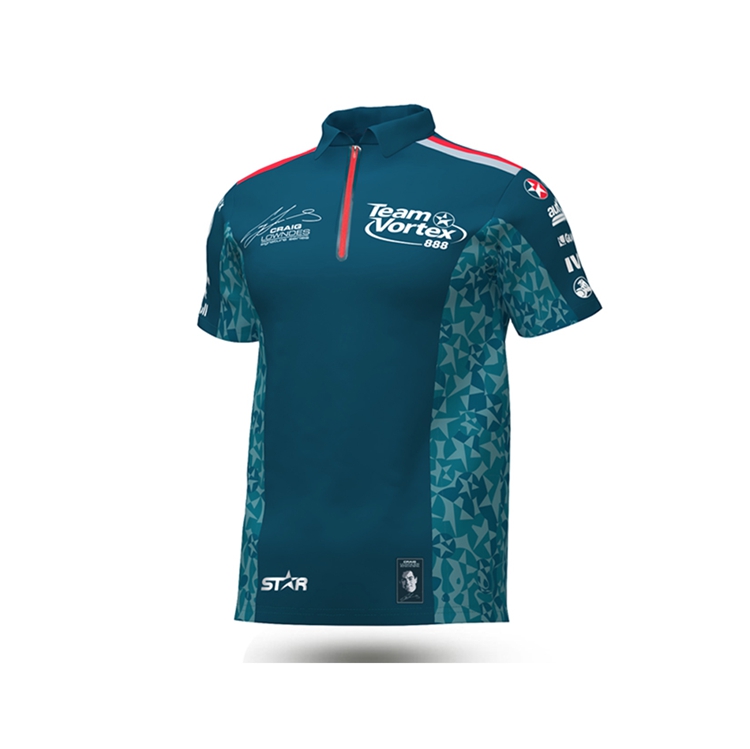 All Over Print Racing Teamwear Polo Shirt for Men OEM Designs S/M/L/XL