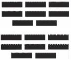 Die Cutting Rules Creasing Rules Hot Rolled Carbon Steel Material 2PT 3PT 4PT