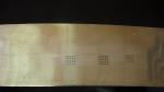 Laser drilling machine 50W brass laser engraving machine 100 * 100mm