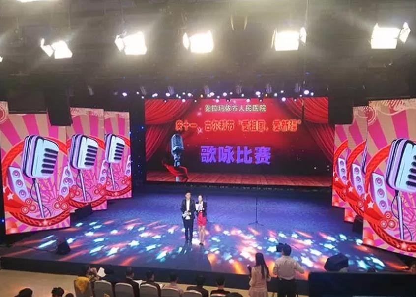 110v 240v Concert Stage Rental LED Screen Cabinet Size 500x500mm