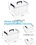 gift pet food container with flap lid, Square Pet Food Large Container / Animal
