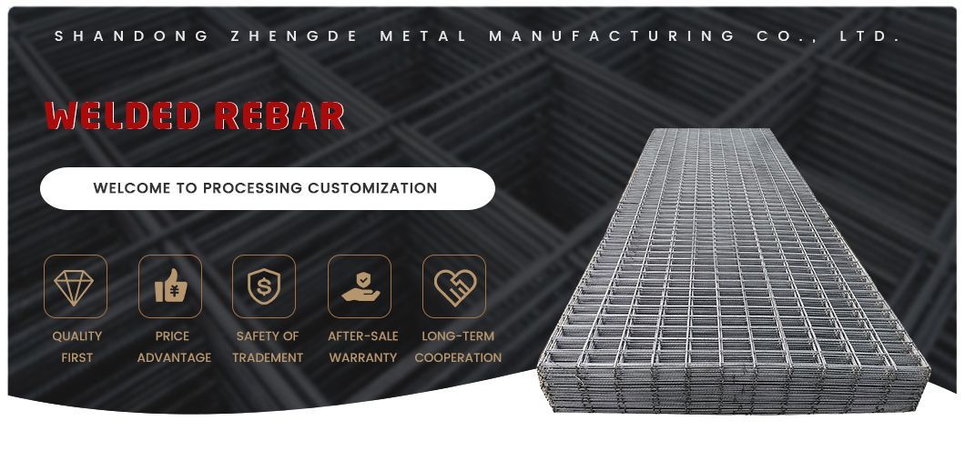 Reinforced Concrete Steel Rebar Wire Mesh Factory Panel Welded Wire Mesh Deformed Steel Bar Concrete Reinforcing Welded Rebar Mesh