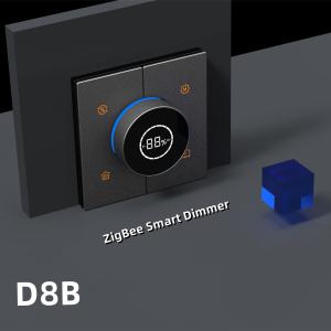 China Metal Rotary Dimmer Light Switches Tuya Zigbee 3.0 Controlling Light wholesale