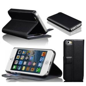China Stand Leather Case for iPhone 5 wholesale