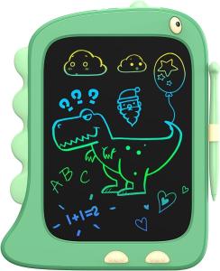 China Unisex 8.5 Inch LCD Doodle Board Toy Green Dinosaur Drawing Pad for Kids 2-6 Years Old wholesale