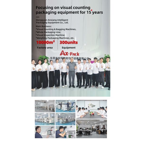 Automatic counting packing machine for plastic parts caps rubber silicone hardware