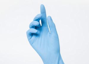 China Hand Gloves Disposable Protective Nitrile Gloves Medical Motor Ceaning wholesale