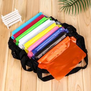 China PVC Waterproof Phone Case Laptop Touch Screen Bag Adjustable Length wholesale